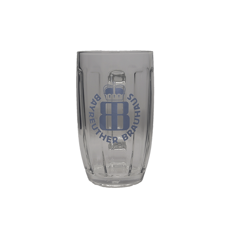 Bayreuther Brewhaus -500ml Glass Stein