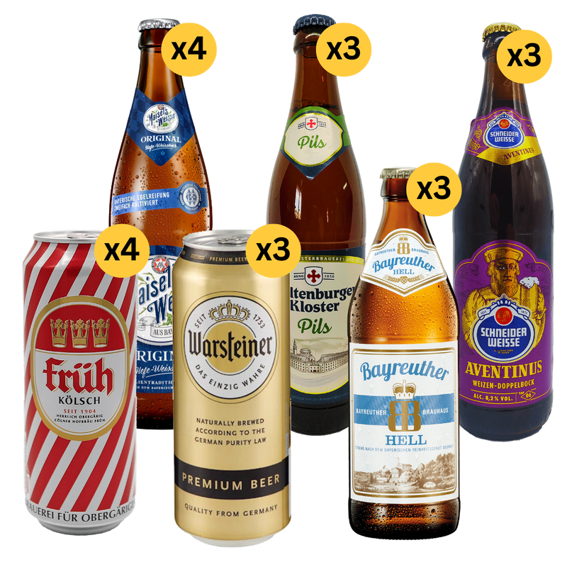 Mixed German Beer Styles 20 x 500ml