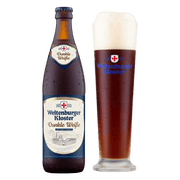 Weltenburger Kloster Dunkle Weisse and glass