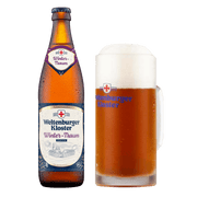 Weltenburger Kloster Winter-Traum Beer bottle and Glass