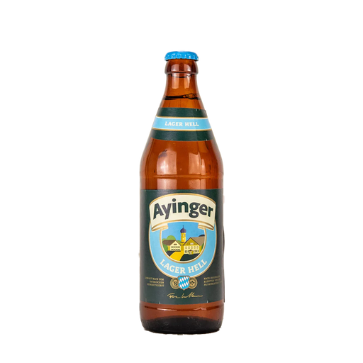 Ayinger Lager Hell 500ml - AYIHELL - German Liquor Specialties