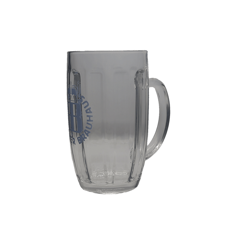 Bayreuther Brewhaus - 500ml Glass Stein - BAYHELLSTEIN500 - German Liquor Specialties