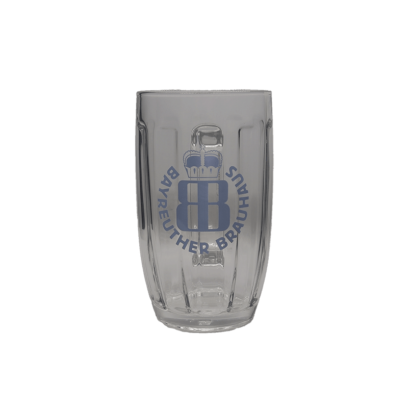 Bayreuther Brewhaus - 500ml Glass Stein - BAYHELLSTEIN500 - German Liquor Specialties