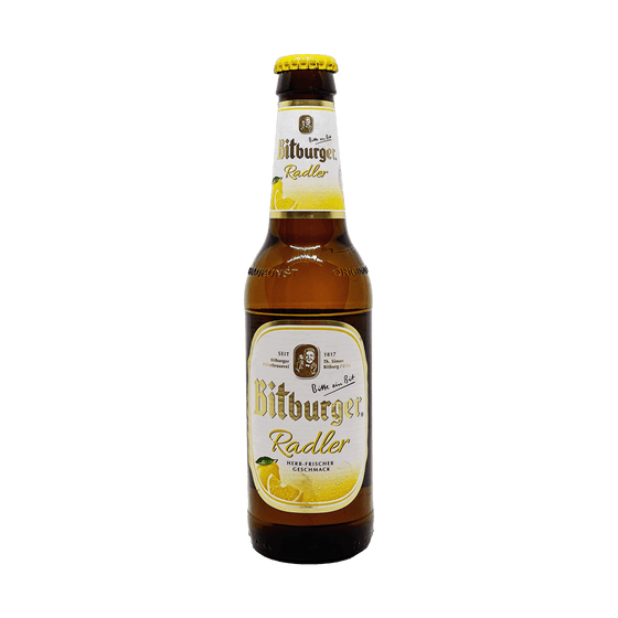 Bitburger Radler 330mL BBD: 26 - 04 - 26 - BITRAD - German Liquor Specialties
