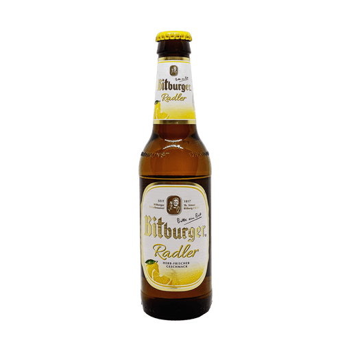 Bitburger Radler 330mL BBD: 26 - 04 - 26 - BITRAD - German Liquor Specialties