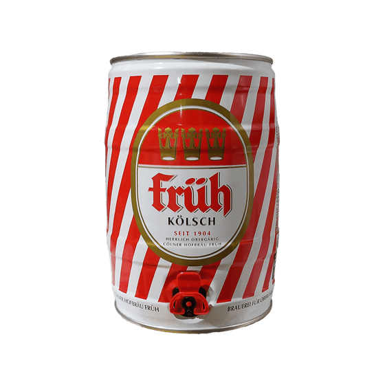 Fruh Kolsch 5L Mini Keg - FRUH5LK - German Liquor Specialties