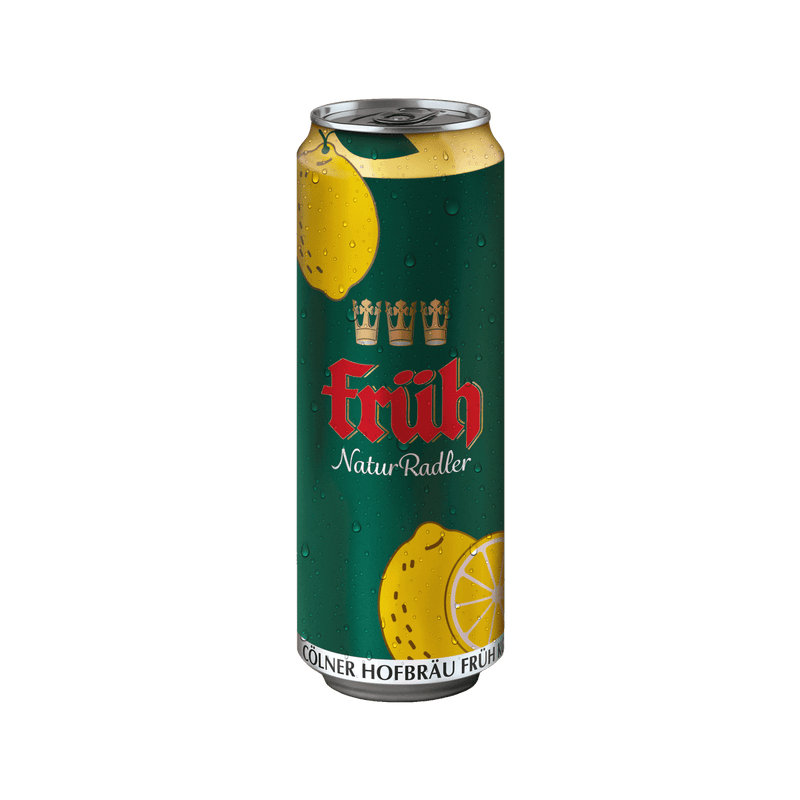 Fruh Natur Radler 500ml Can - FRUHRAD - German Liquor Specialties