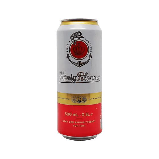 Konig Pilsner 500mL Can - KONPILS - German Liquor Specialties