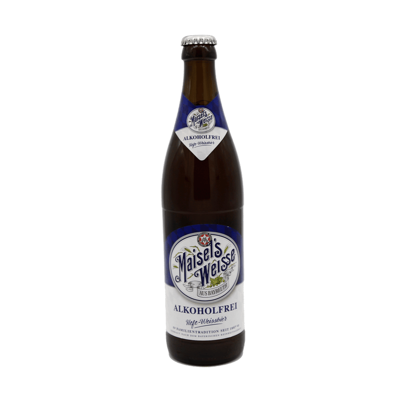 Maisel's Weisse Alcohol Free 500ml - MAIFREI - German Liquor Specialties
