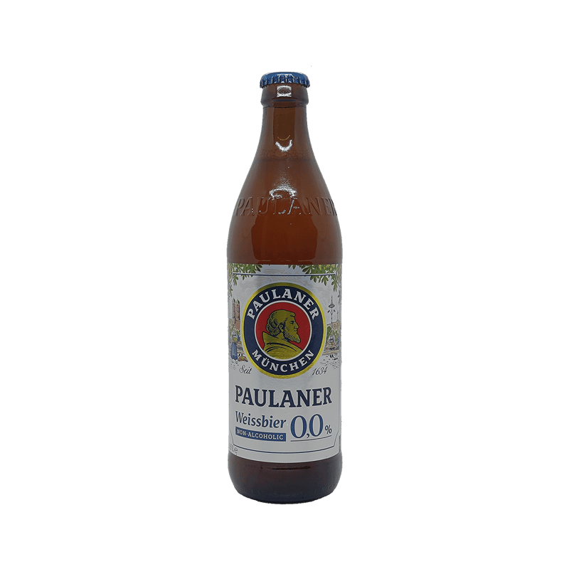 Paulaner - 0.0 alc. Weissbier - 500mL BBD: 04 - 30 - 26 - PAULFREI - German Liquor Specialties