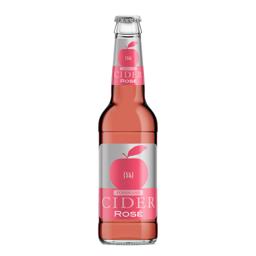 Possman Cider Rose - Apple and Blackcurrant Cider - POSSROSE - German Liquor Specialties