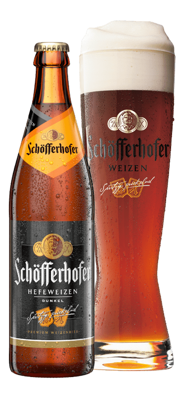 Schofferhofer Hefeweizen Dunkel 500mL - SCHOFDUNK - German Liquor Specialties