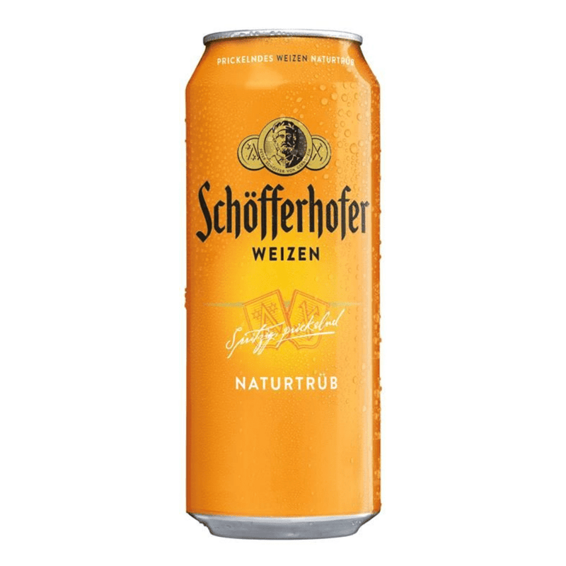 Schofferhofer - Hefeweizen Naturtrub - 500mL CAN - SCHOFHEFECAN - German Liquor Specialties