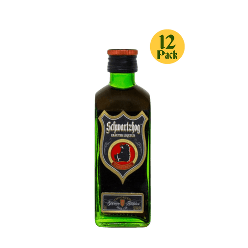 Schwartzhog - 50ml Bottle 12 Pack - MSCHWHOG - CTN - German Liquor Specialties