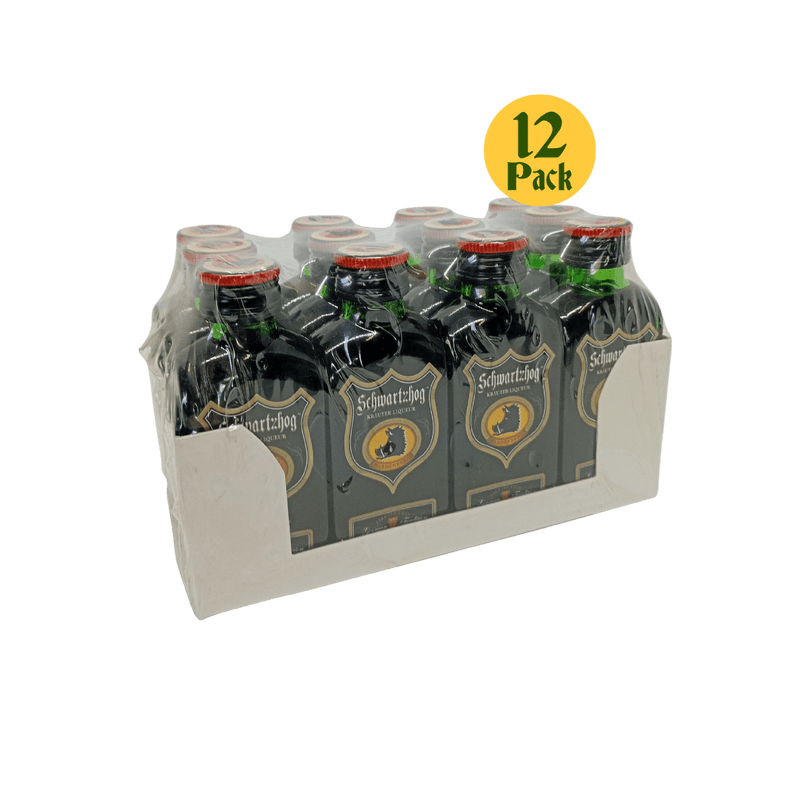 Schwartzhog - 50ml Bottle 12 Pack - MSCHWHOG - CTN - German Liquor Specialties