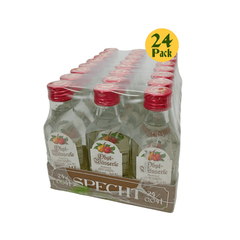 Specht - Obstwasser - 40ml Bottle 24 Pack - MSPECOBST - CTN - German Liquor Specialties