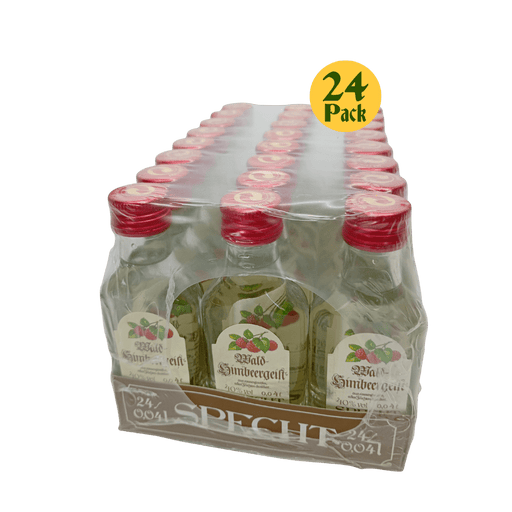 Specht - Wald Himbeergeist 40ml Bottle 24 Pack - MSPECWALDHIM - CTN - German Liquor Specialties