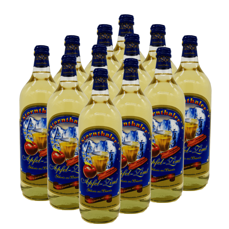 Sternthaler Apfel Zimt Gluhwein - GLUHAPFEL - CTN - German Liquor Specialties