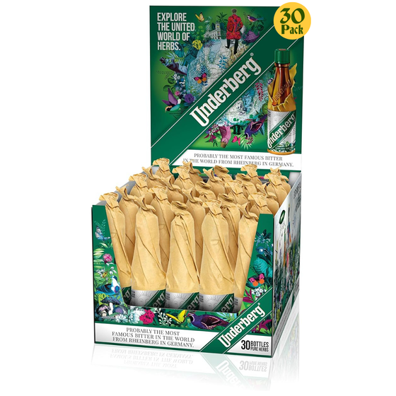 Underberg Bitters 20ml Bottle 30 Pack - UNDER - CTN - German Liquor Specialties
