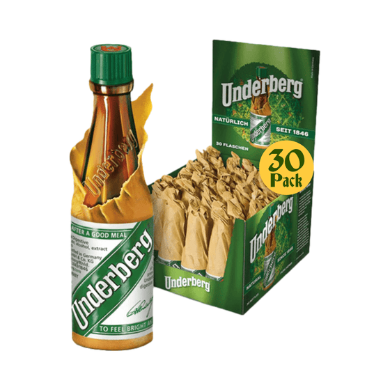 Underberg Bitters 20ml Bottle 30 Pack - UNDER - CTN - German Liquor Specialties
