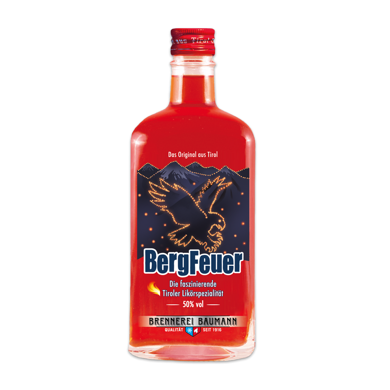 Baumann Bergfeuer Mountain fire liqueur