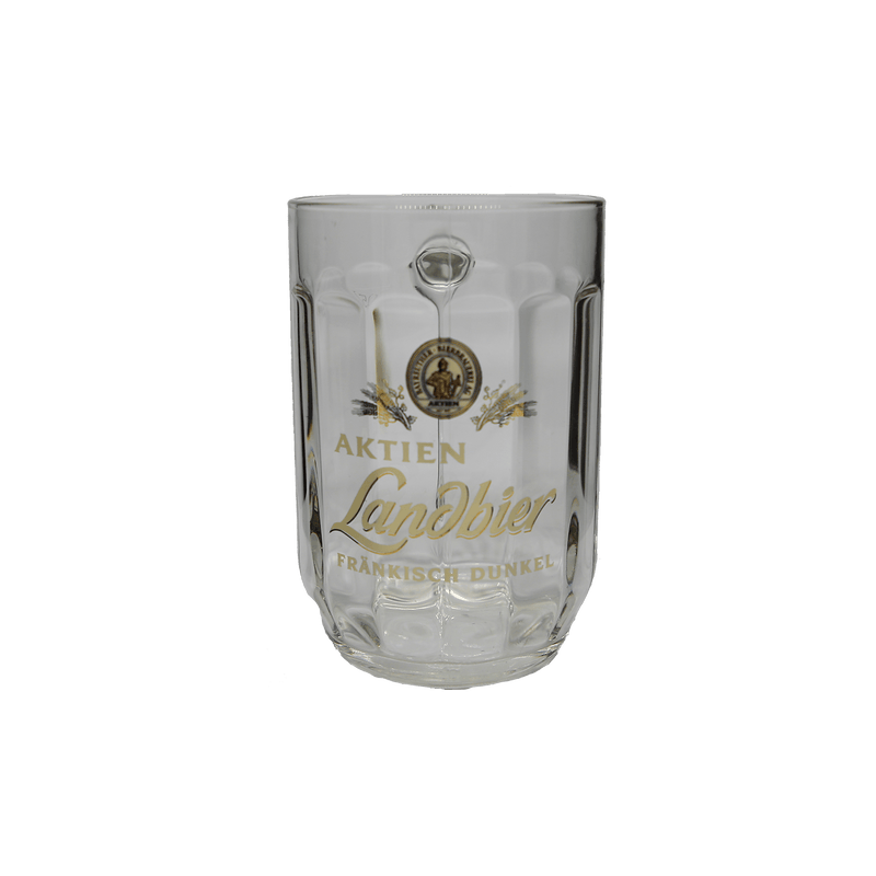 Aktien Landbier Dunkel Beer Stein Label