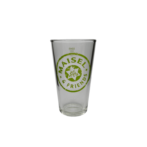 Maisel's and Friends - American Lager Glass 400ml - MAIFAMGLS - German Liquor Specialties