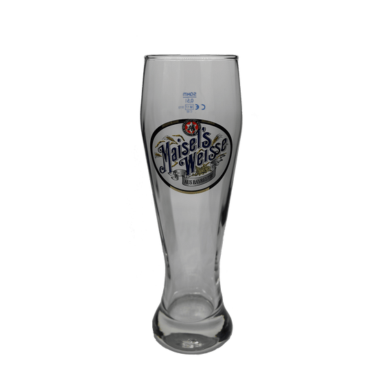 Maisel's Weisse Wheat Beer Glass 500ml - MAISEXCLGLS500 - German Liquor Specialties