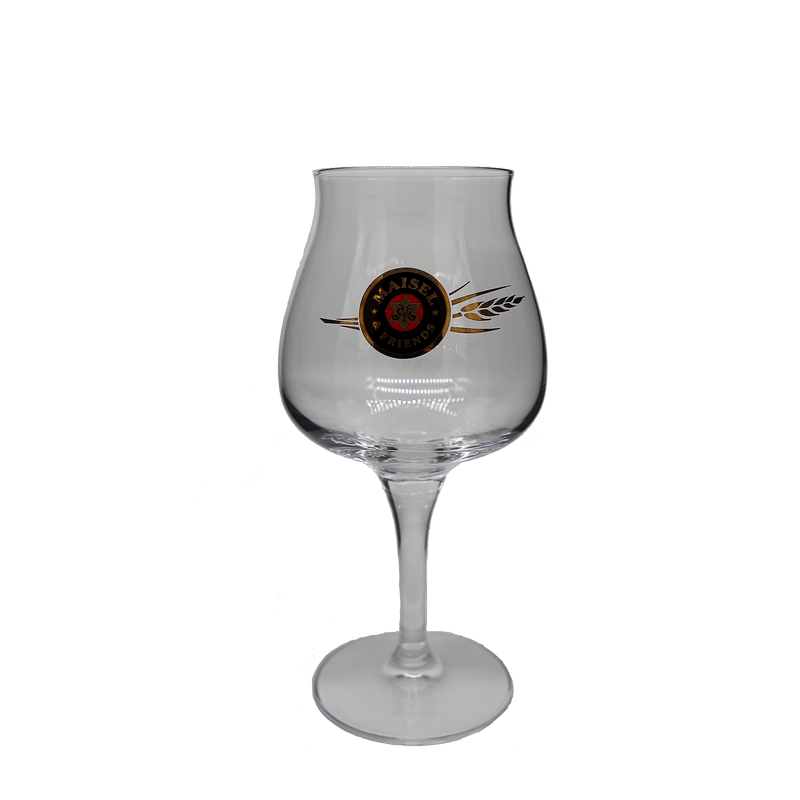 Maisels and friends tulip beer Glass