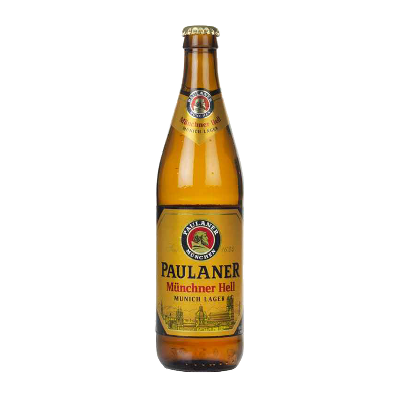 Paulaner - Munchner Hell 500ml - PAULHELL- CTN - German Liquor Specialties