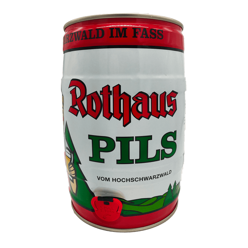 Rothaus Pils 5L Mini Keg - ROTTZ5LK - German Liquor Specialties
