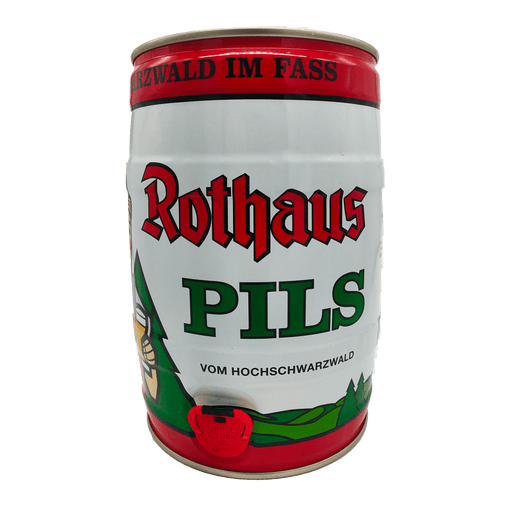 Rothaus Pils 5L Mini Keg - ROTTZ5LK - German Liquor Specialties