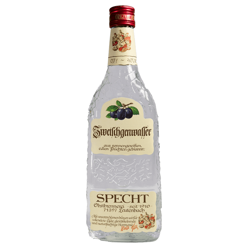 Specht Zwetschgenwasser (Plum) - SPECZWET - German Liquor Specialties